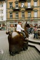 Konstanz Marktstätte Das Pferd mit den 8 Füßen